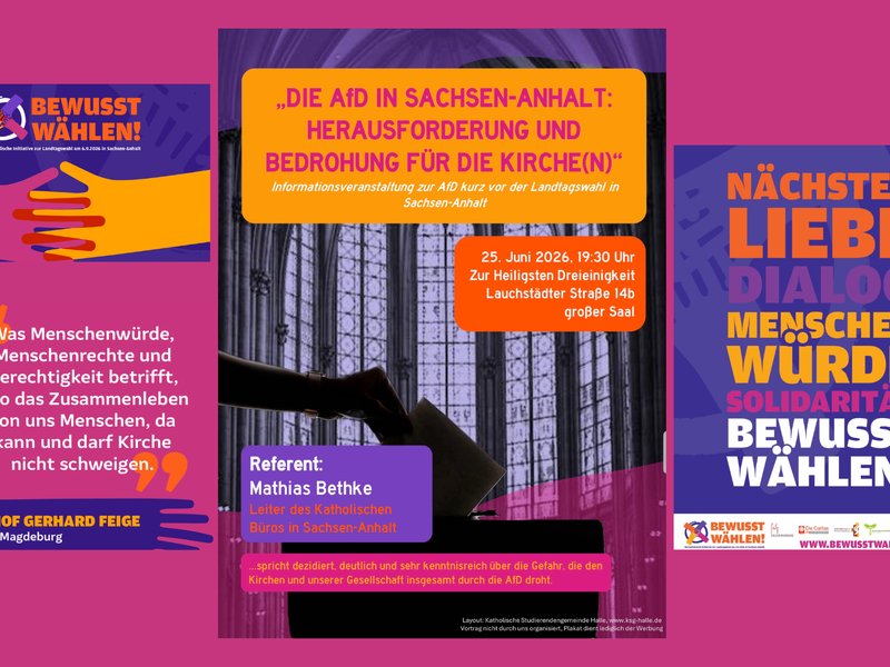 Titelbild für Beitrag: "BEWUSST WÄHLEN!"