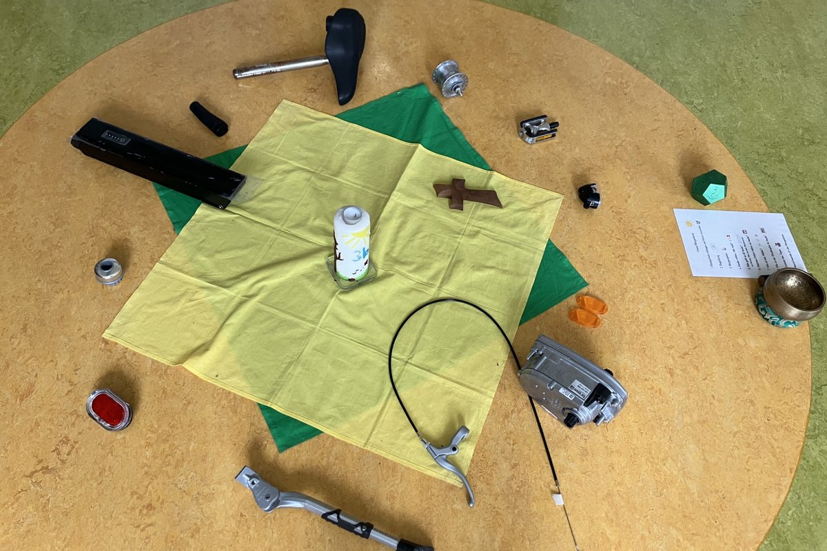Titelbild für Beitrag: Fahrradworkshop Klasse 4b