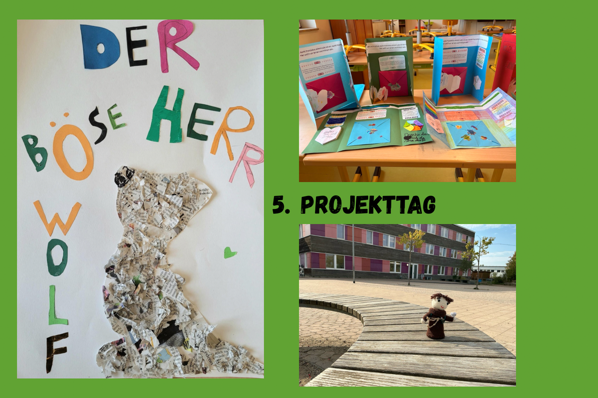Titelbild für Beitrag: 5. Projekttag - Musik, Theater, Schnitzeljagd